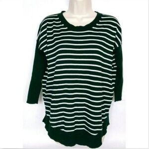 J Crew Women's XXS Pullover Crew Neck Striped Sweater